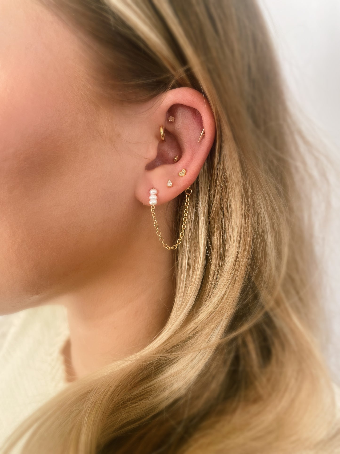 Stephany Chain earrings