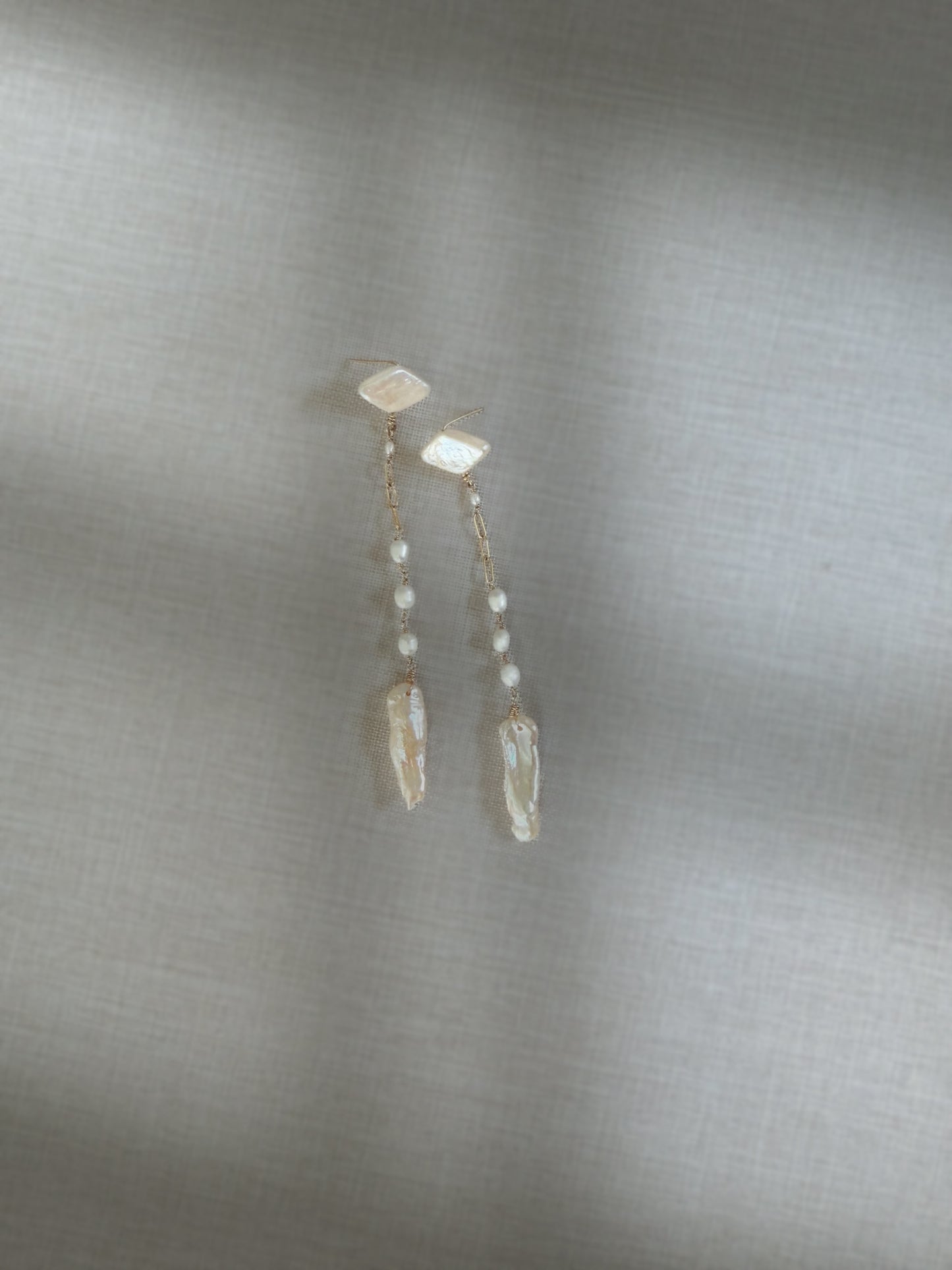 Coralie Pearl Earrings