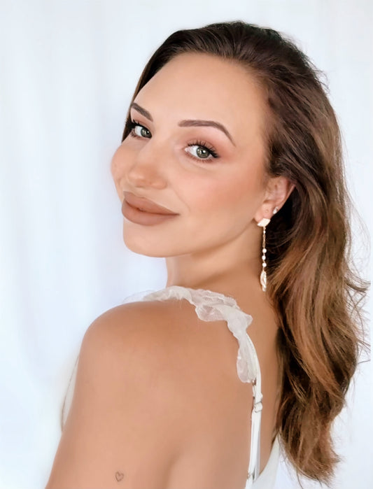 Coralie Pearl Earrings